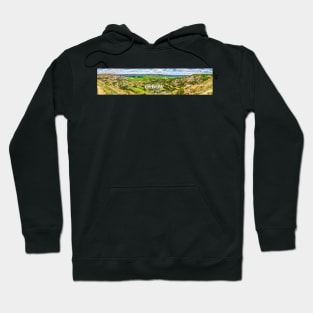 Oxbow Overlook at Theodore Roosevelt National Park North Unit Hoodie